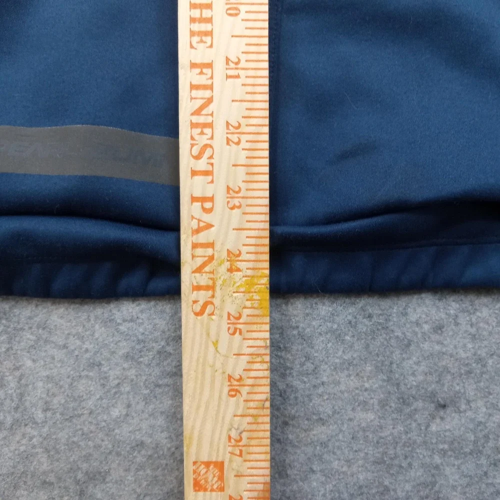 Pearl Izumi Jacket Mens Large Blue Cycling Softshell Full Zip Reflective Pockets - Picture 8 of 10